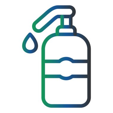 Liquid Soap icon, simple web illustration 