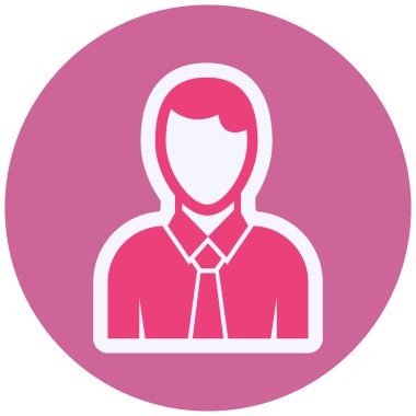 Çalışan. Web simgesi basit tasarım