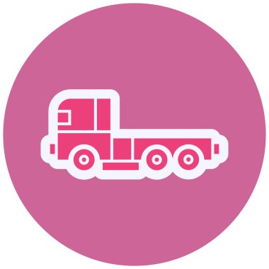 truck. web simple illustration