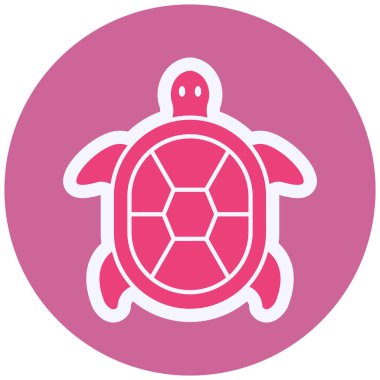 Tortoise  web icon vector illustration