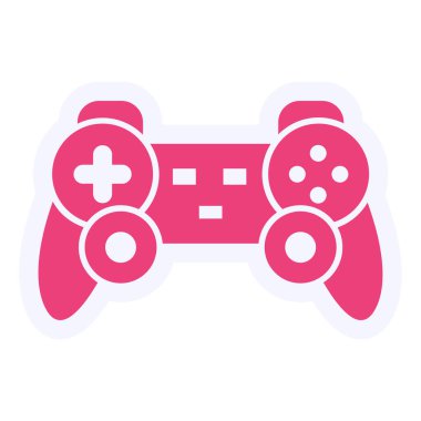 Oyun kolu. Web simgesi basit illüstrasyon 