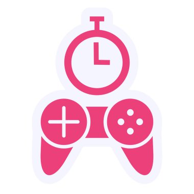 Latency Vektör Şekil Simgesi Tasarımı 