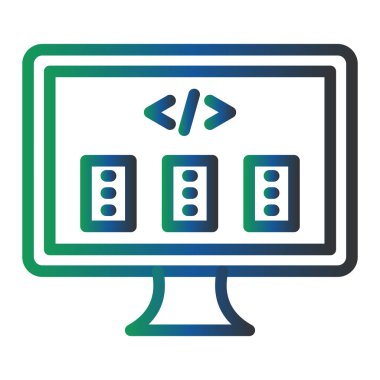 Çerçeve. Web simgesi basit illüstrasyon