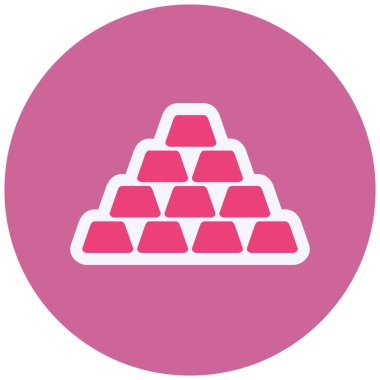 Gold . web icon simple illustration