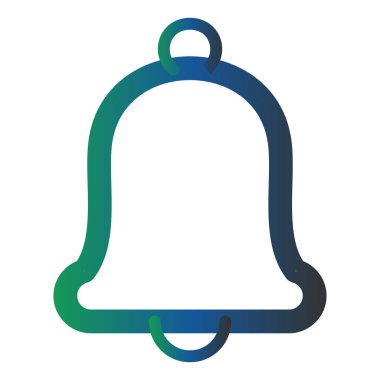 bell simple web illustration icon