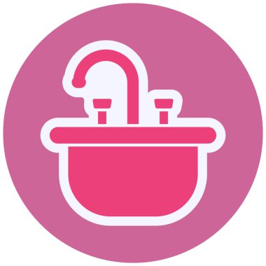 sink, simple web illustration