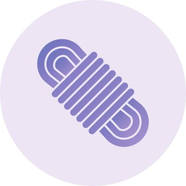 İp simgesinin vektör illüstrasyonu