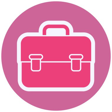 briefcase, web icon simple illustration
