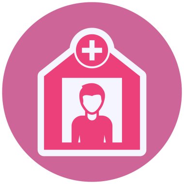 Quarantine Vector Glyph Icon Design