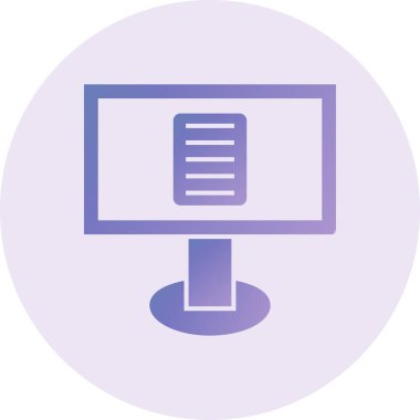 Content Vector Glyph Icon Design 