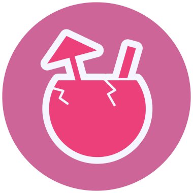 Hindistan cevizi vektör çizim