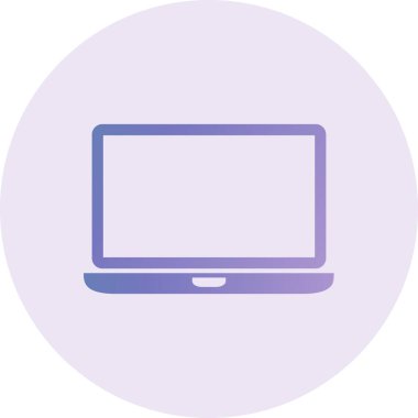 Bilgisayar. Web simgesi vektör illüstrasyonu