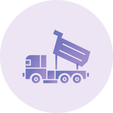 truck. web simple illustration