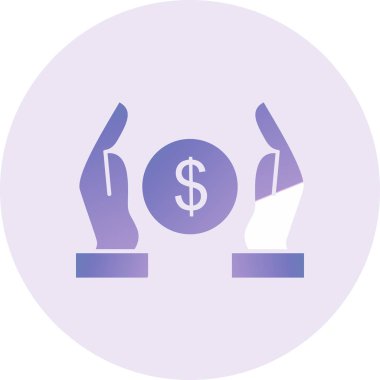 para simgesi kurtarma vektör çizim 