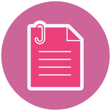 file, document, clipboard, vector illustration