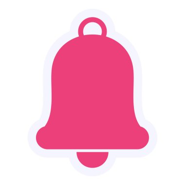 bell simple web illustration icon