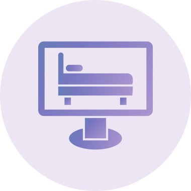 hotel vektör çizim