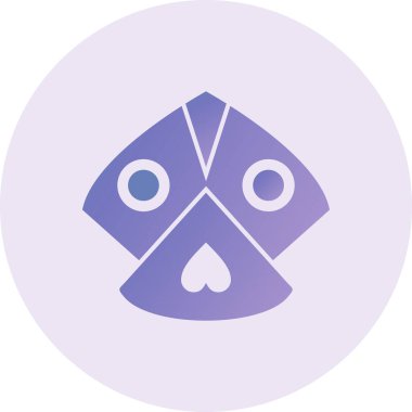 Kite illustration, web simple icon