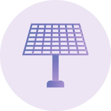 solar panel vektör simgesi