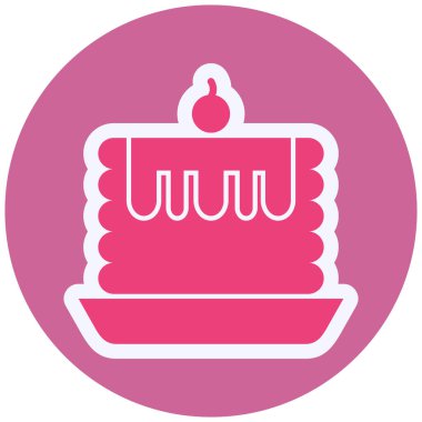 Pancake web icon vector illustration 