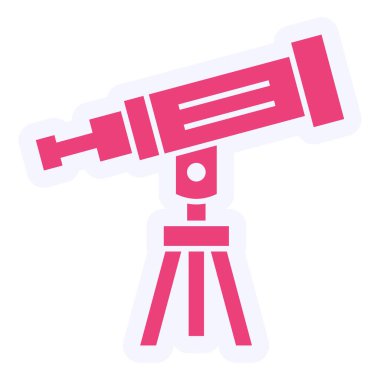 Teleskop Vektör Sembol Tasarımı