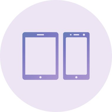 Aygıt simgesinin vektör illüstrasyonu