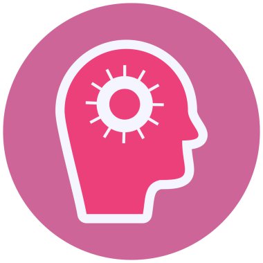 İnsansı. Web simgesi basit tasarım