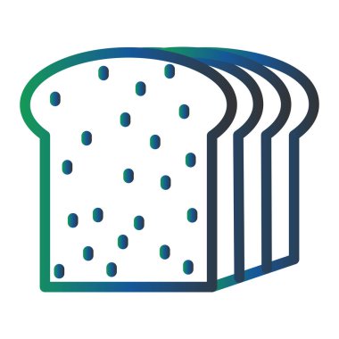 Bread  Vector Glyph Icon Design
