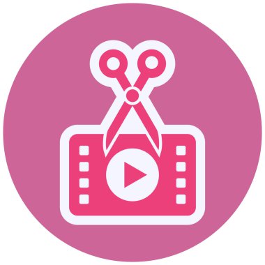 simple icon of Video Editing app