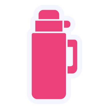 vector illustration of modern Thermos Flask icon