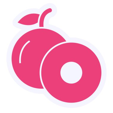 Longan Vector lyph Icon Design