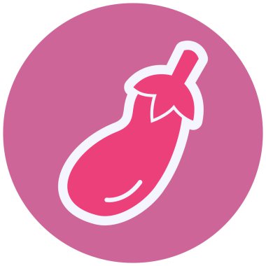 Augerbine. Web simgesi basit illüstrasyon