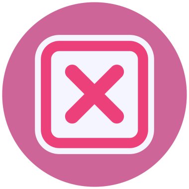 cancel. web icon simple illustration. Close
