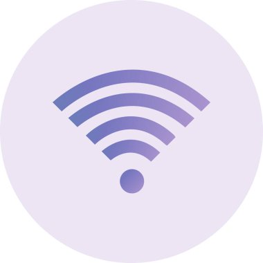 wifi simgesi vektör illüstrasyonu