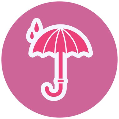 şemsiye vektör çizim