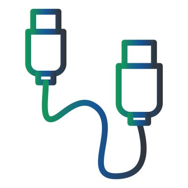 Plug Vector Glyph Icon Design