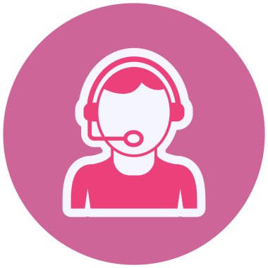 Avatar web icon simple design