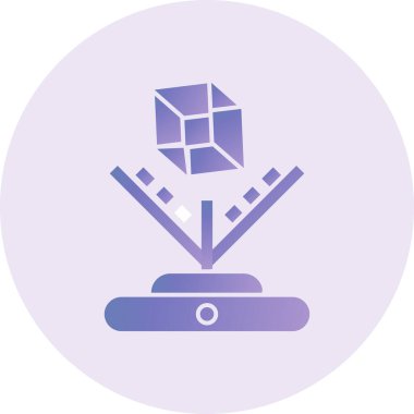 Hologram Vektör Sembol Tasarımı 