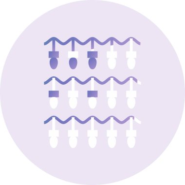 Yılbaşı ve Yeni Yıl simgesinin vektör illüstrasyonu