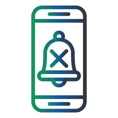 Silent Phones Vector Glyph Icon Design