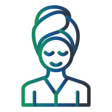 Güzellik Tedavi Vektörü Sembol Tasarımı 