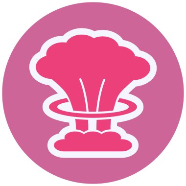 unique vector illustration of Explosion 