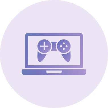 Akıcı Vektör Şekil Simgesi Tasarımı 