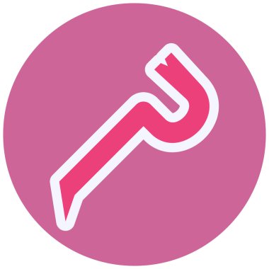 Levye Vektör Kabartma Simgesi Tasarımı 