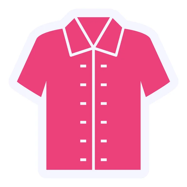 Vector Illustration Shirt — Vector de stock