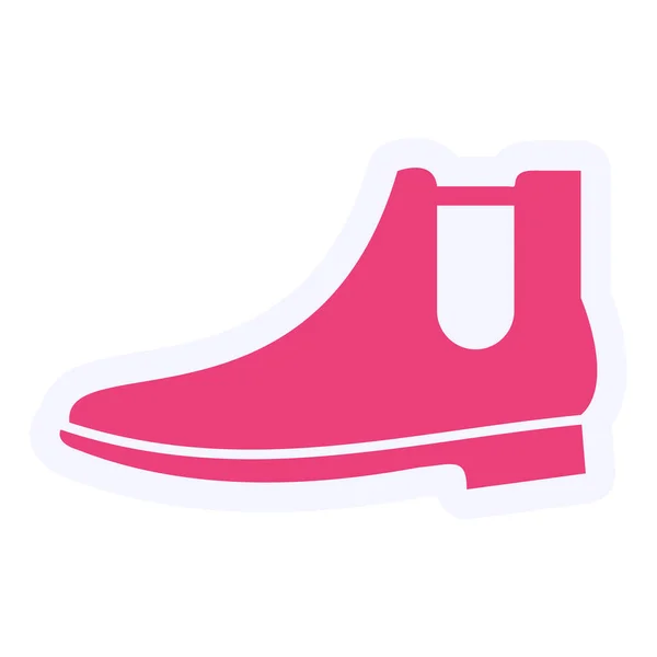 Boot Web Icon Vector Illustration — 图库矢量图片