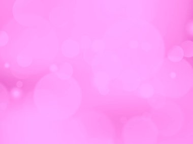 Pembe arka plan, farklı boyutlarda bulanık daireler.