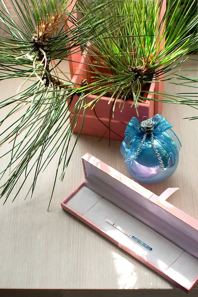 Noel ortamında hamilelik testi pozitif.