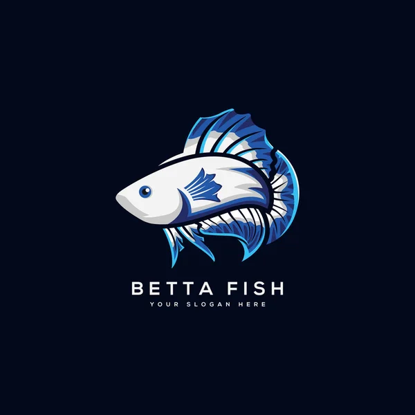 Betta Fish Logo Design Vector Template 8877567 Vector Art at Vecteezy