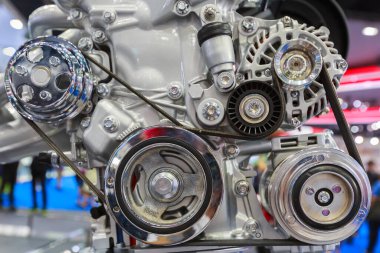 Örneğin yumuşak odaklı bulanık arkaplan için geleceğin yeni motor prototipleri